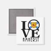 LOVE Amherst Magneet (Voorkant / Achterkant)