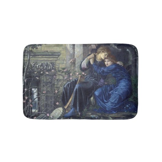 Love Among the Ruins (door Edward Burne-Jones) Badmat (Voorkant)