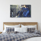 Love Among the Ruins (door Edward Burne-Jones) Canvas Afdruk (Insitu (Slaapkamer))