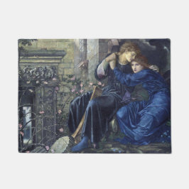 Love Among the Ruins (door Edward Burne-Jones) Deurmat