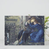 Love Among the Ruins (door Edward Burne-Jones) Kaart (Staand voorkant)