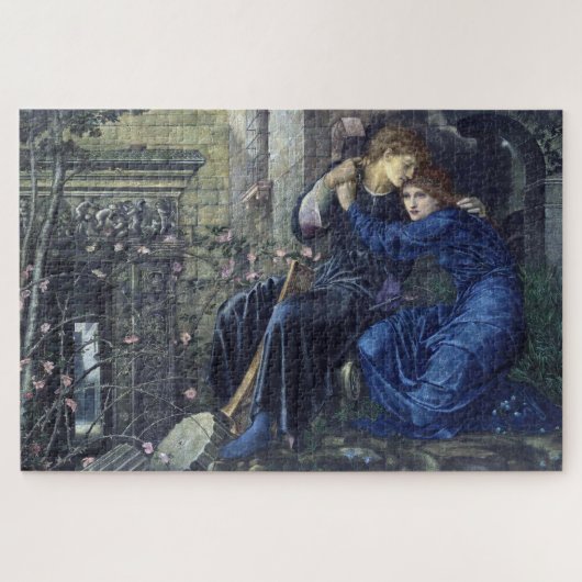Love Among the Ruins (door Edward Burne-Jones) Legpuzzel (Horizontaal)
