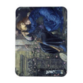 Love Among the Ruins (door Edward Burne-Jones) Magneet (Verticaal)