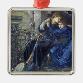 Love Among the Ruins (door Edward Burne-Jones) Metalen Ornament