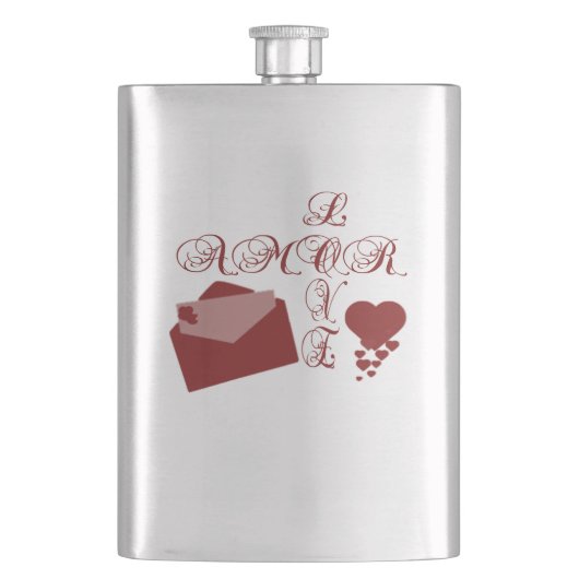 Love Amor Valentijn Design Flacon (Voorkant)
