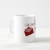Love Amor Valentijn Design Koffiemok (Voorkant links)