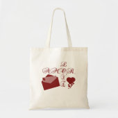 Love Amor Valentijn Design Tote Bag (Voorkant)