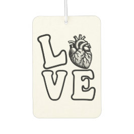 LOVE Anatomical Human Heart Air Freshener Luchtverfrisser