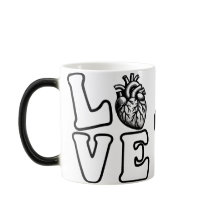 LOVE Anatomisch Menselijk Hart