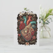 Love Anatomy T-shirt – Passion Chamber & Love Bite Kaart (Staand voorkant)