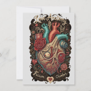 Love Anatomy T-shirt – Passion Chamber & Love Bite Kaart