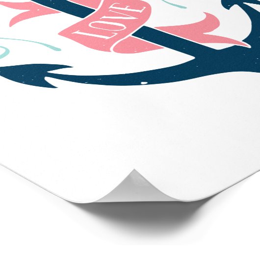  Love Anchor Poster (Hoek)