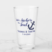 Love Anchors the Soul Glas (Voorkant)