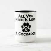 Love and a Cockapoo Mok (Midden)