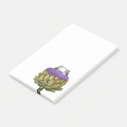 Love and Artichoke Post-it notebooks Post-it® Notes (Schuin)