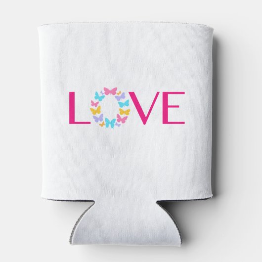 Love and Butterflies Blikjeskoeler (Achterkant)