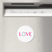 Love and Butterflies Magnet (Insitu (Vaatwasser))