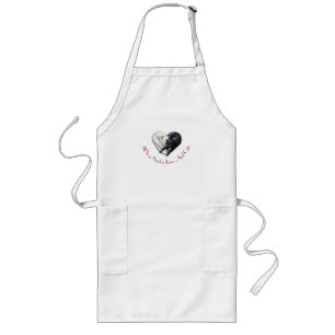 "Love and Cats" Apron Lang Schort