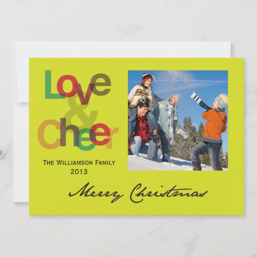 Love and Cheer (Voorkant)