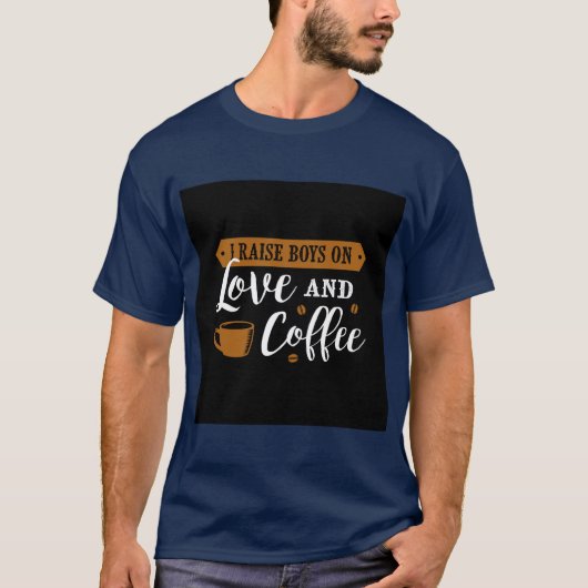 Love and Coffee T-Shirt (Voorkant)
