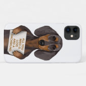Love and Dachshund Case-Mate iPhone Case (Achterkant (horizontaal))