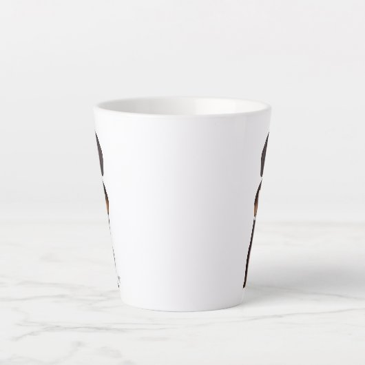 Love and Dachshund Latte Mok (Voorkant)