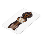 Love and Dachshund Magneet (Linkerzijde)