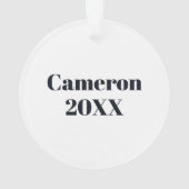 Love and Dachshund Ornament (achterkant)