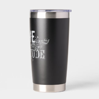 Love and Gratitude Travel Mug Geïsoleerde Drinkbeker