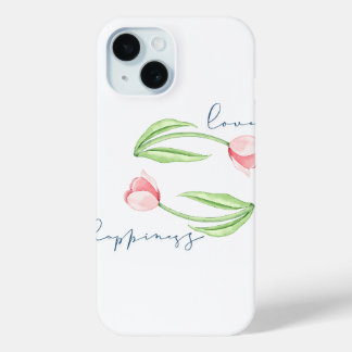 Love and Happiness iPhone 15 Case