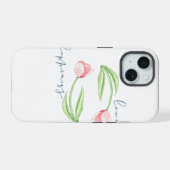 Love and Happiness iPhone 15 Case (Achterkant horizontaal)