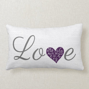 Love and Heart Lumbar Pillow Kussen