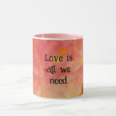 Love and Hearts Personal Mug Mok (Midden)