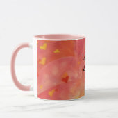 Love and Hearts Personal Mug Mok (Links)