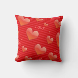 Love and Hearts Valentijn Pillow Kussen