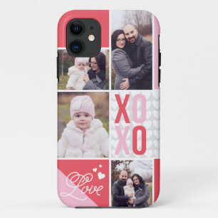 Love and Hugs 4 Photo Collage Hoesje-Mate iPhone C Case-Mate iPhone Case