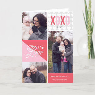 Love and Hugs Photo Valentijn Feestdagen Kaart