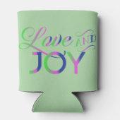 Love and Joy Colorful Blikjeskoeler (Achterkant)