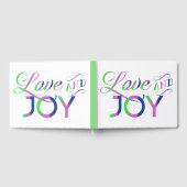 Love and Joy Colorful Guest Book Gastenboek (Volledig)