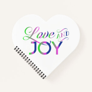 Love and Joy Colorful Notitieboek