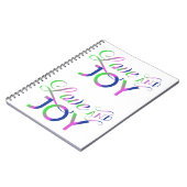 Love and Joy Colorful Notitieboek (Linkerzijde)