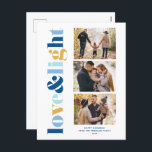 'Love and Light' Gallery of 3 Photos Hanukkah Feestdagenkaart<br><div class="desc">Deze prachtige Hanukkah-wenskaarten zijn volledig aanpasbaar. Voeg je eigen foto en bericht toe voor een soort design.</div>
