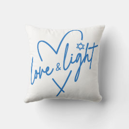 Love and Light Hanukkah Kussen