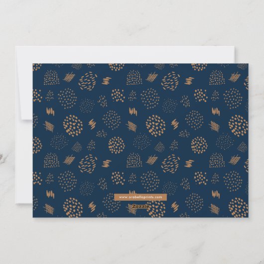 Love and Light Hanukkah Photo Flat Card Feestdagenkaart (Achterkant)