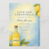 Love and Limoncello Italian Bridal Shower Kaart (Voorkant)