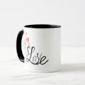 Love and Monument Personalized Mug Mok (Voorkant links)
