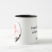 Love and Monument Personalized Mug Mok (Midden)