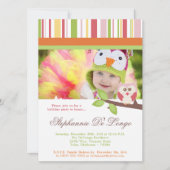 Love and Natuur Girl Woodland Birthday Invitation Kaart (Voorkant)