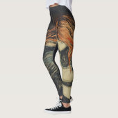 Love and Pain (The Vampire) (door Edvard Munch) Leggings (Links)