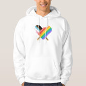Love and Pride Long Slapeve Hoodie (Voorkant)